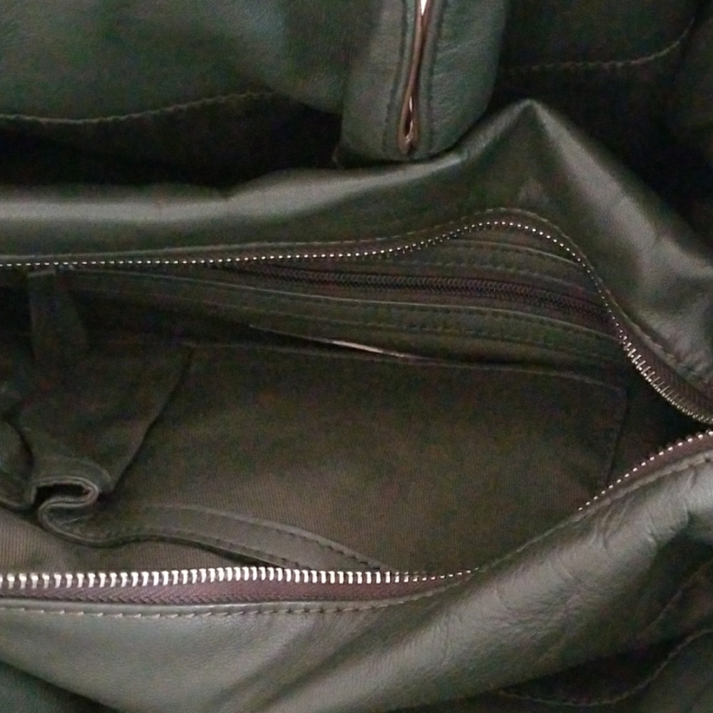 SONDRA ROBERTS LEATHER HANDBAG - Picture 6 of 7